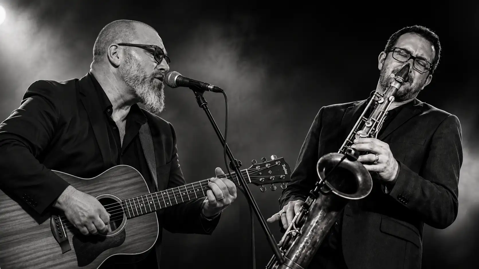 Collective Cover duo - Fred Comte - Xavier Nussbaum - noirblanc Collective Cover Duo – Fred Comte et Xavier Nussbaum